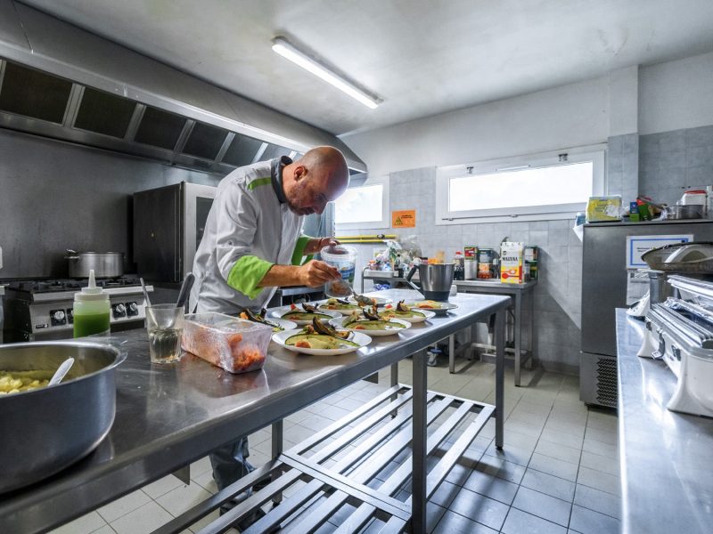 Chef cuistot à la Clinique psychiatrique à Saint-Didier